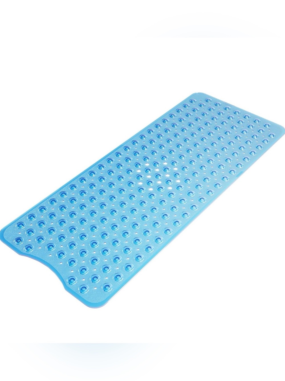 Bathtub Mat Shower Stall Mats with Suction Cups and Drain Holes, Non Slip Mat